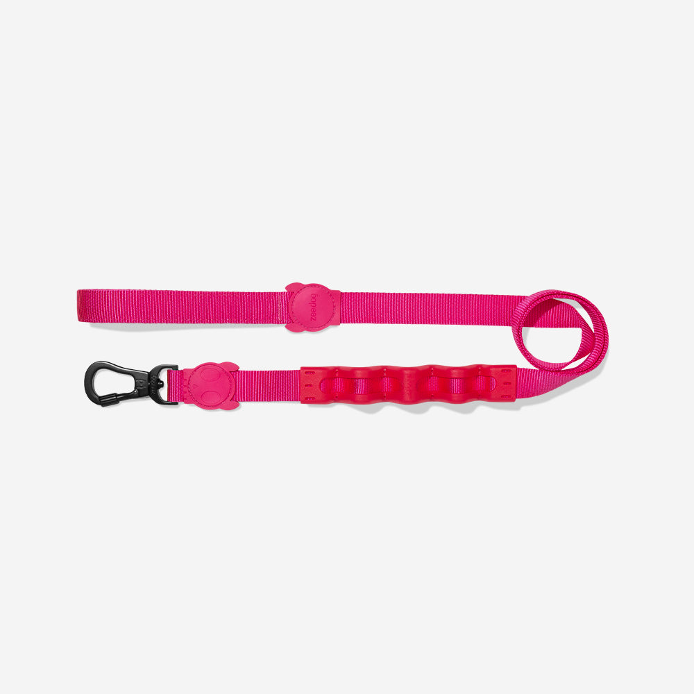 Correa Ruff con Amortiguador para Perros Pink Led