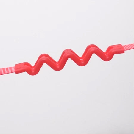 Correa Ruff con Amortiguador para Perros Neon Coral