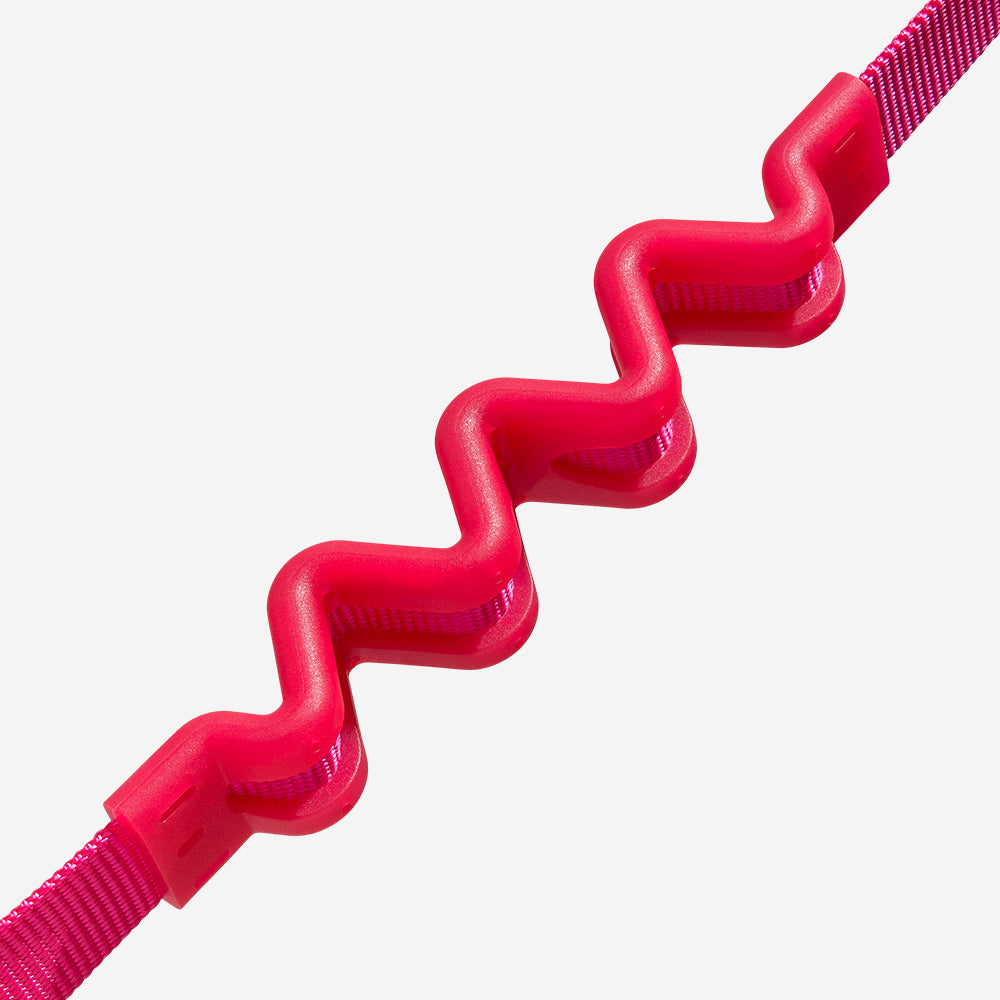 Correa Ruff con Amortiguador para Perros Pink Led