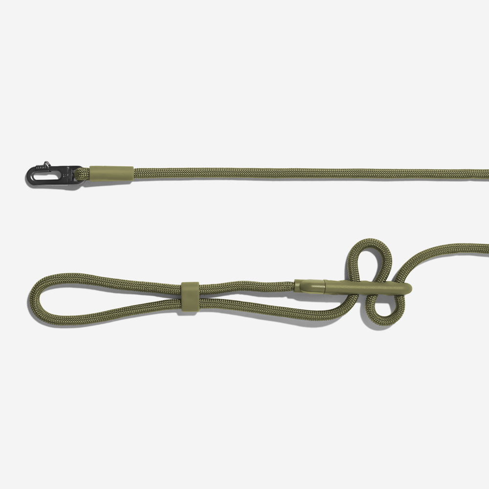 Correa Hands-Free para Perros Army Green
