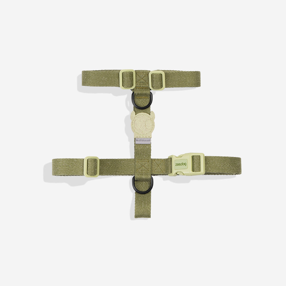 H-Harness para Perros Naturals Moss