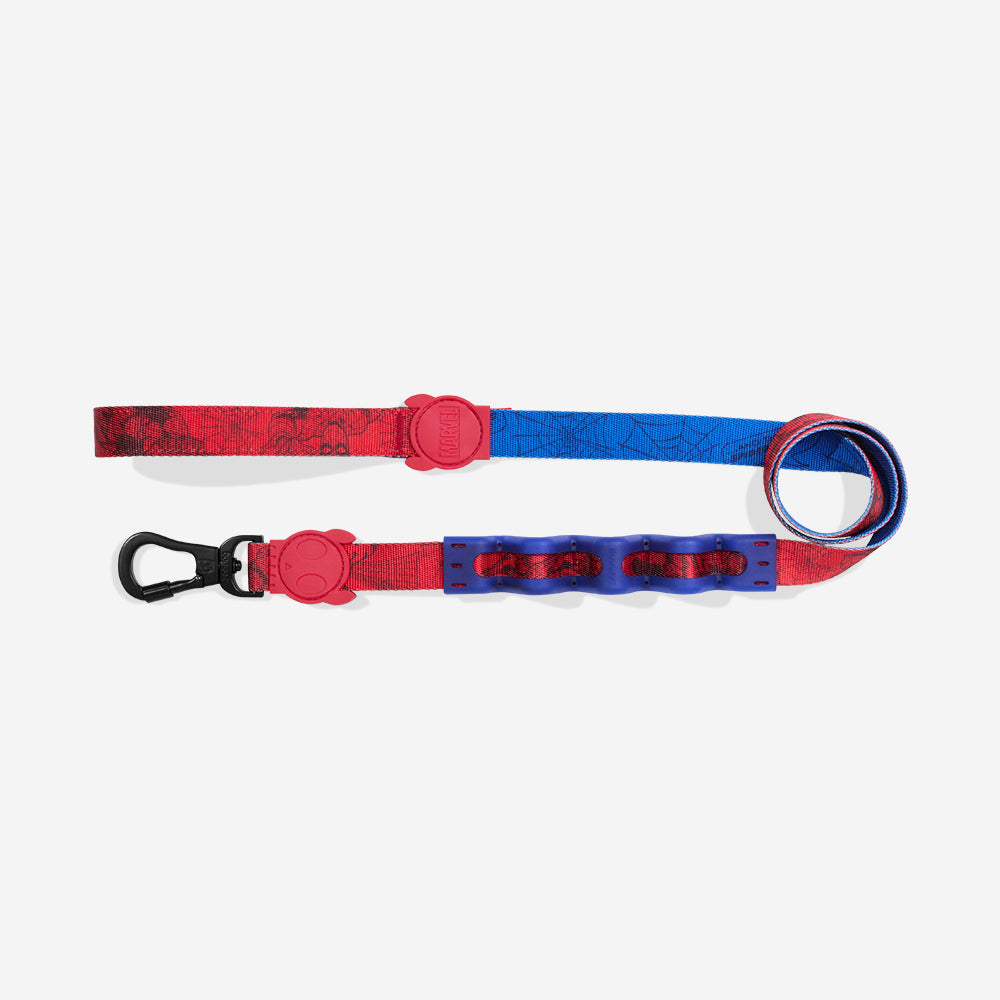 Correa Ruff con Amortiguador para Perros Marvel Spider-Man