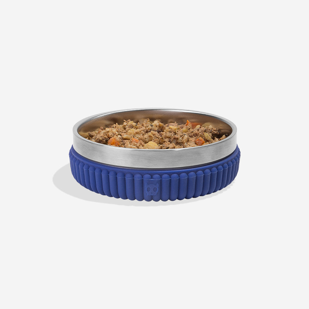 Comedero Tuff Bowl Stripes Blue