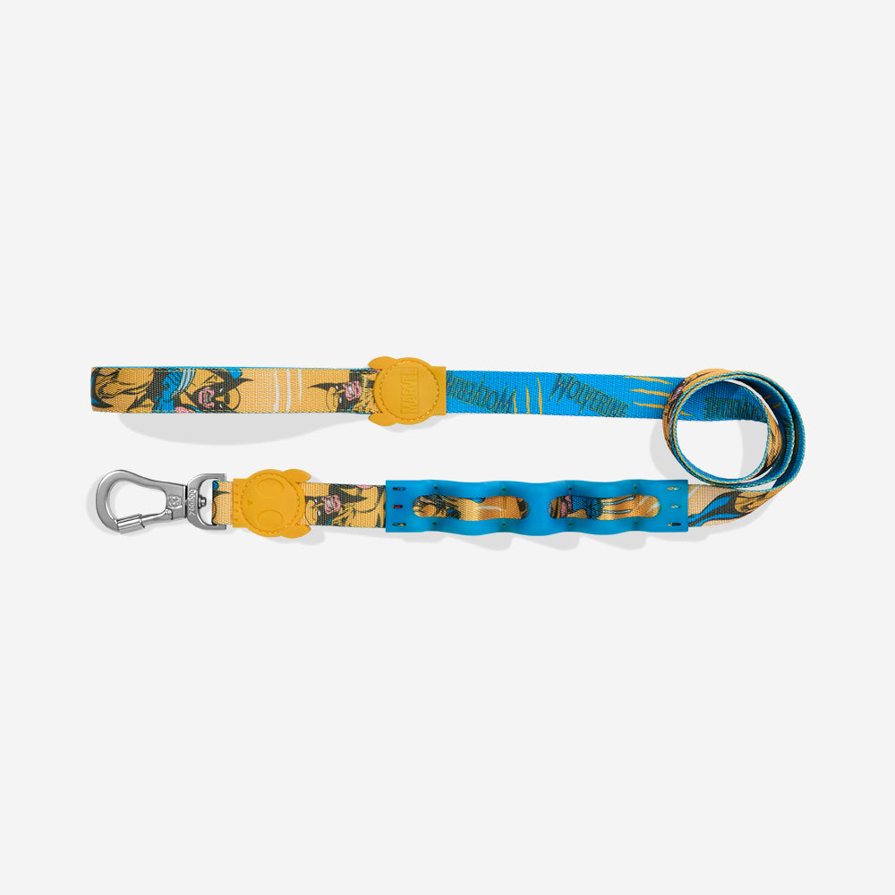 Correa Ruff con Amortiguador para Perros Marvel Wolverine